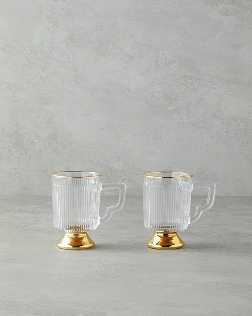 Trophy Bloom Cam 2'li Kupa 325 ml Gold