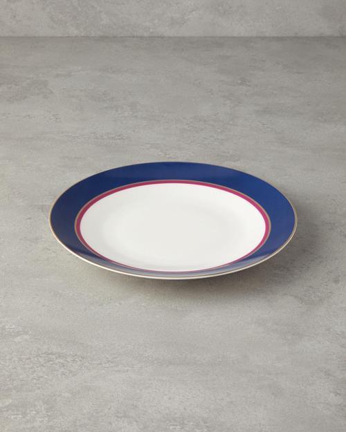 Carny Bone Porselen Servis Tabağı 25 cm Lacivert