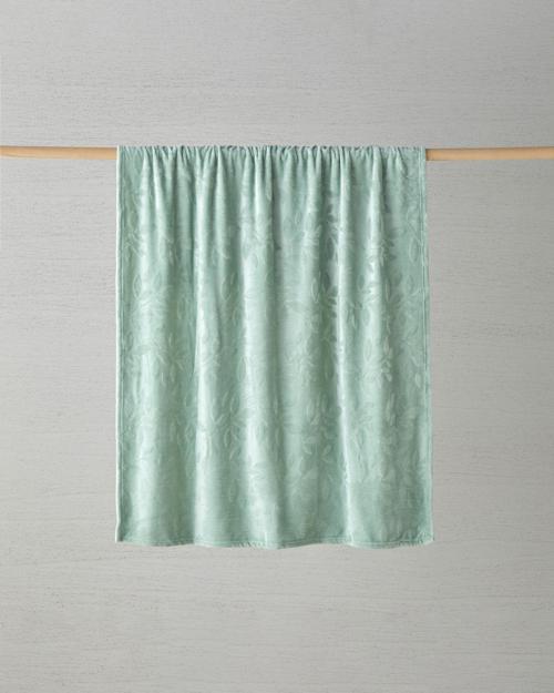 Ramona Jakarlı Supersoft Tv Battaniye 120x160 cm Adaçayı Yeşili