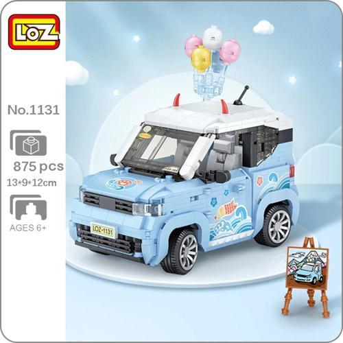 Mikro Blok Dondurma Arabası 875 Parça - Lego Setleri - Loz Mini Lego - Araba Lego - Loz Lego - Mikro