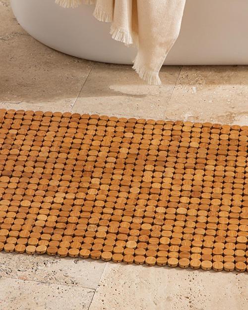 Bamboo Bambu Duş Kaydırmazı Bej