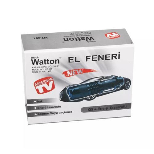 Büro Ev Ofis İş Güvenliği için Şarjlı Pilli Lamba Mini Güçlü Işıklı EL Feneri