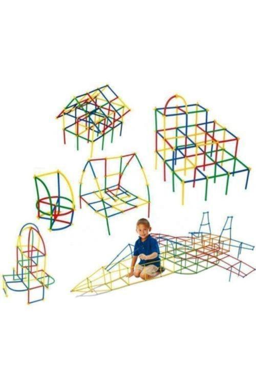 Sihirbaz Bambu Çubuklar 300 Parça Oyuncak Bambu Çubuk Eğitici Oyuncak Oyun Bambu