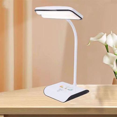 Büro Ev Ofis Hediyesi için Şarjlı 3MOD Esnek Başlı Dokunmatik Kaymaz Led Masa Lambası