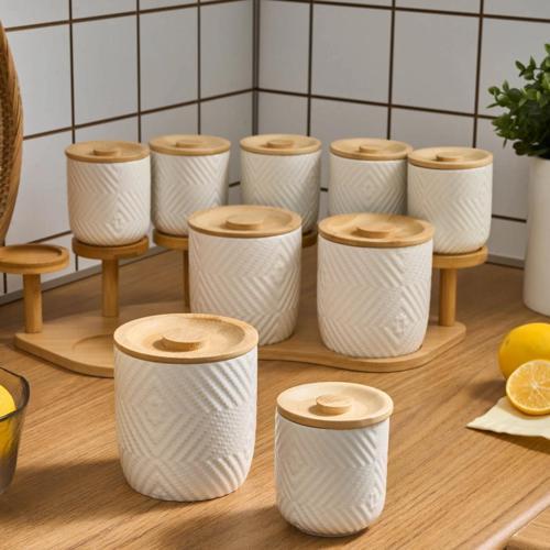 Estoda 10 Parça Standlı Baharat Takımı