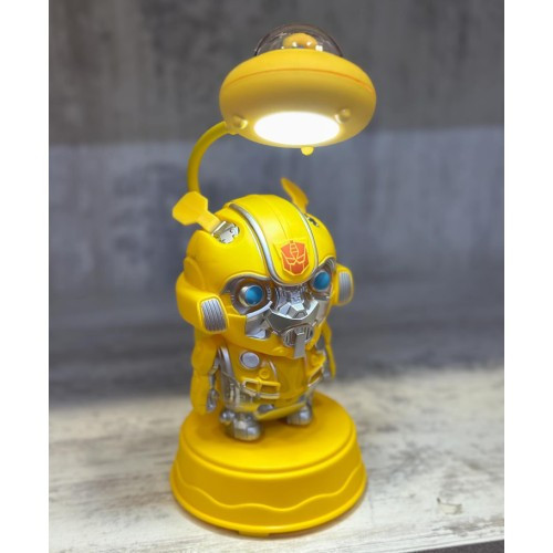 Büro Ev Ofis için Usb Şarjlı Bumblebee Işık Masa Üstü Çalışma Lambası
