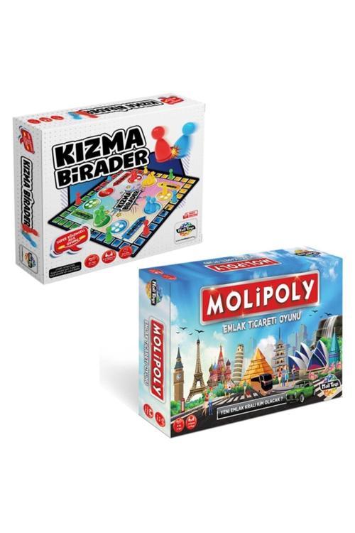 Molipoly Emlak Ticaret Oyunu Ve Kızma Birader 2'Li Set