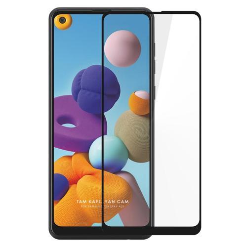Samsung Galaxy A52  Antistatik 5D Tam Kaplayan Ekran Koruyucu Cam