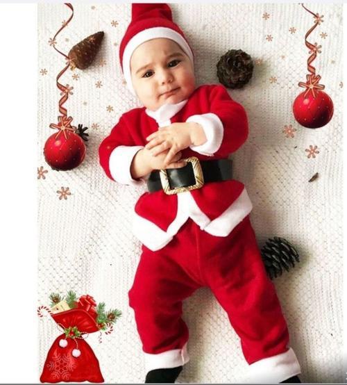 YILBAŞI NOEL BABA & NOEL ANNE ÇOCUK KARDEŞ KOMBİN KOSTÜM