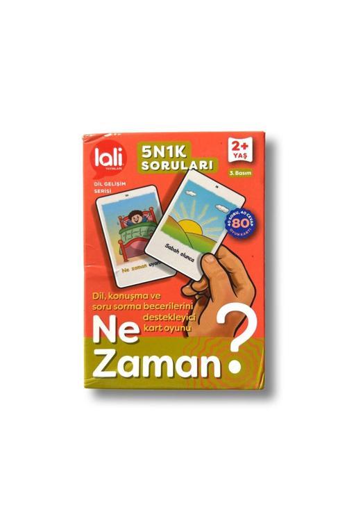 Lali Yayınları 5N1K Soruları Ne Zaman ? Konuşma Ve Soru Sorma Becerilerini Destekleyici Kart Oyunu 2 Yaş
