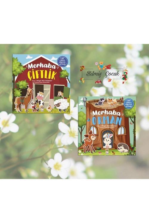 Bilmiş Çocuk Sincap Kitap Merhaba Serisi Cırt Cırtlı Kitap Set 2 Li
