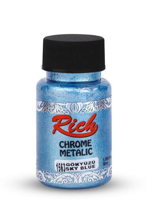 Chrome Metallic Boya 50cc Sky Blue 1563