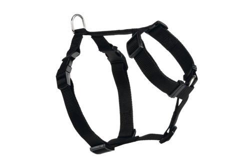 Köpek Araç İçi Göğüs Tasması, Siyah, 40-65cm Göğüs Çapı, 15mm