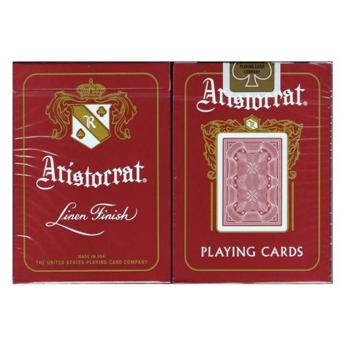 Aristocrat 727 Bank Note Cards Red Kırmızı Oyun Kağıdı iskambil Kartları
