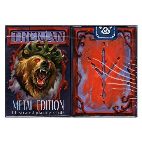 Therian Metal Oyun Kağıdı Limited Edition USPCC Koleksiyonluk iskambil Kartları Destesi