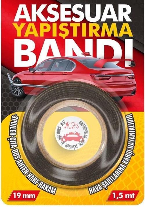 Oto Aksesuar Yapıştırma Bandı 12x12mm 48'Li