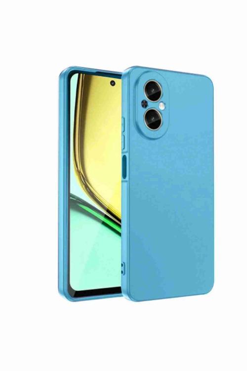 Realme 12 Lite Uyumlu Yumuşak Silikon Telefon Kılıfı