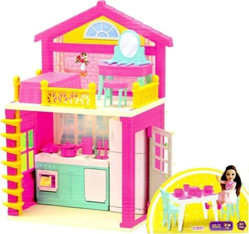 Oyuncak Lola'nın 2 Katlı Oyuncak Evi Aksesuarlı