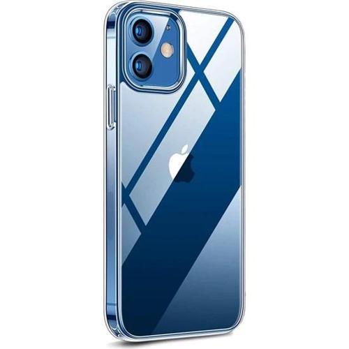 Apple iPhone 12 Mini 5.4" Şeffaf Kılıf Silikon Koruma