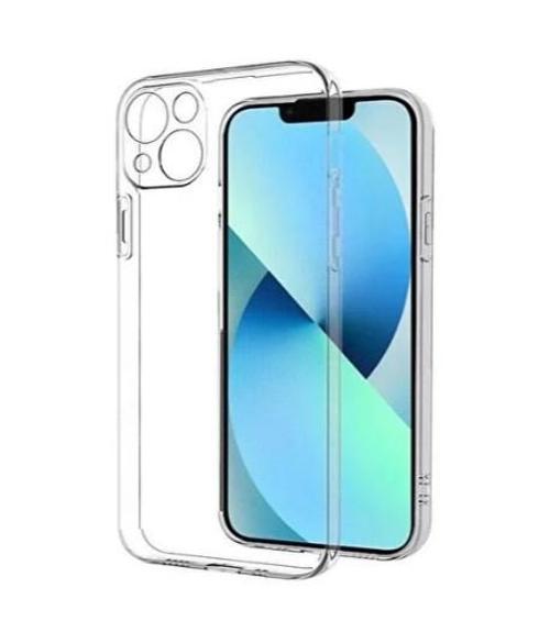 Apple iPhone 14 Şeffaf Kılıf Silikon Koruma