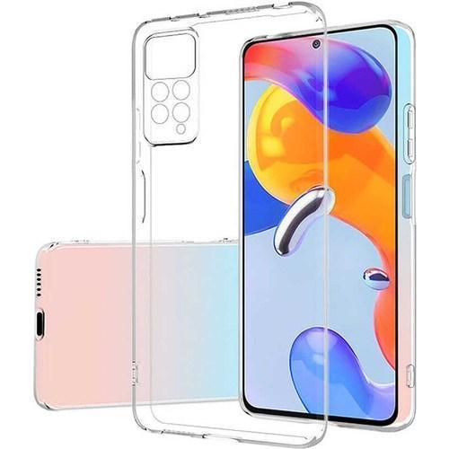 Xiaomi Redmi Note 11 Pro 4G/5G Kamera Korumalı Şeffaf Silikon Kılıf