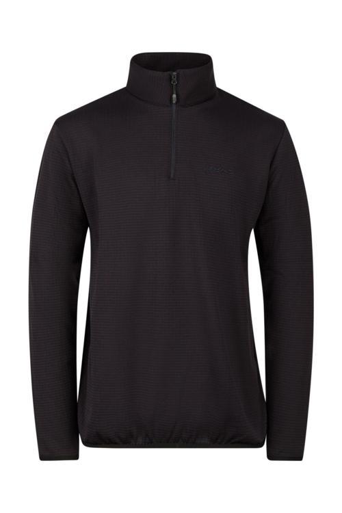 Scott Erkek Yarım Fermuarlı Polar Sweatshirt Antrasit