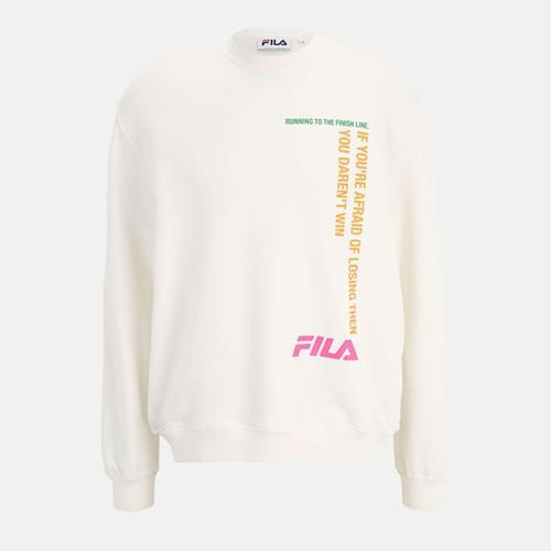 Erkek Bisiklet Yaka Sweatshirt Transfer Detail SU411114