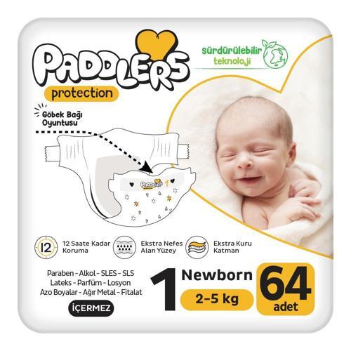 Protection Bebek Bezi 1 Numara Yenidoğan 64 Adet (2-5 Kg) Jumbo Paket