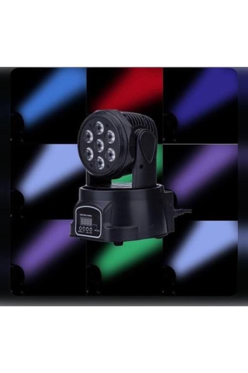 7x12 Led Robot Işık Sese Duyarlı Sahne Işık Sistemi Disko Işık Parti Robot Işık
