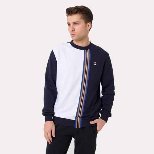 Erkek Bisiklet Yaka Sweatshirt Asymmetrical TM411155