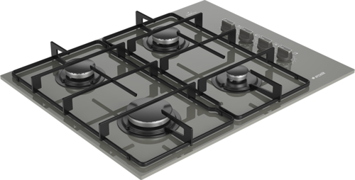 OCD D 651-1 EKG Gazlı Cam Tablalı Ocak