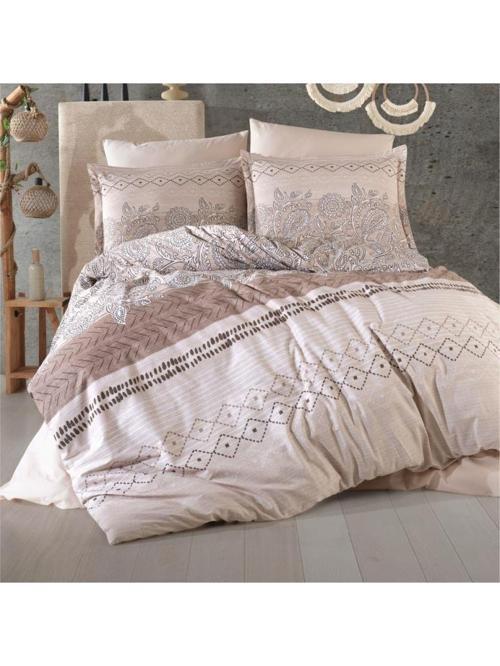 Ranforce Nevresim Takımı Çift Kişilik Mahfer v1 Bej