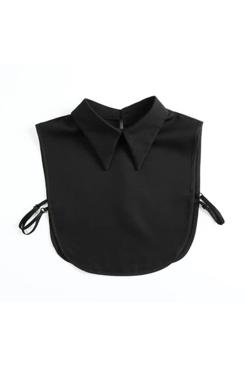 Kadın Özel Tasarım Yakalık Yaka İçlik Boyunluk Yarım Gömlek