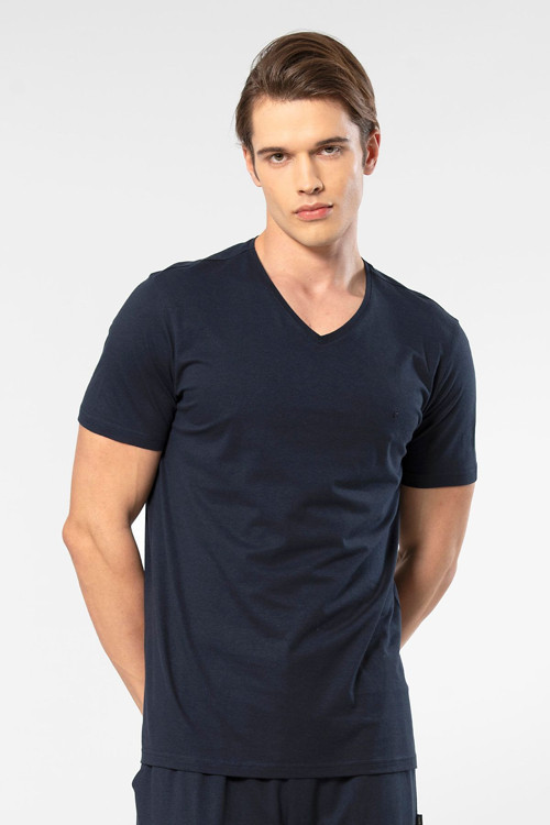 Erkek V Yaka T-Shirt