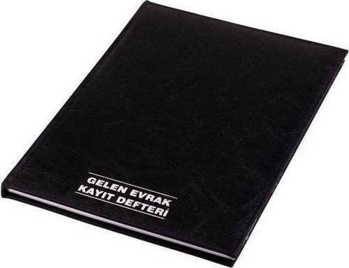 Gelen Evrak Kayıt Defteri Suni Deri 100 Yaprak