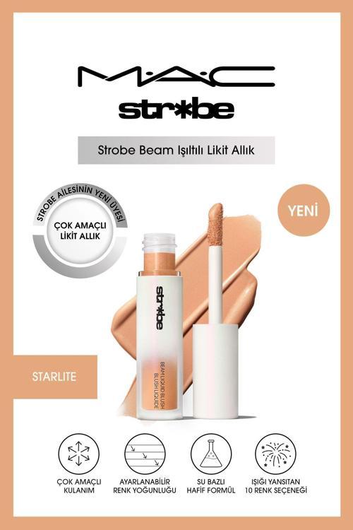 Hafif Formülü İle Yoğun Pigmentli Işıltılı Kalıcı Likit Allık - Starlite 4.3 Ml