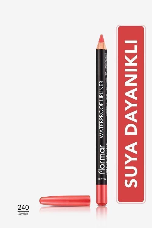 Waterproof Lipliner 240 Sunset Suya Dayanıklı Dudak Kalemi Naif13