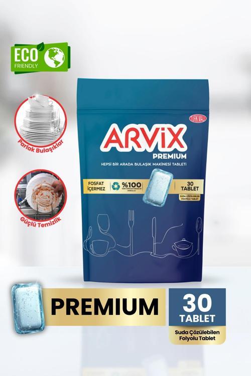 HEPSİ1ARADA BULAŞIK MAKİNESİ TABLETİ PREMİUM 30'LU