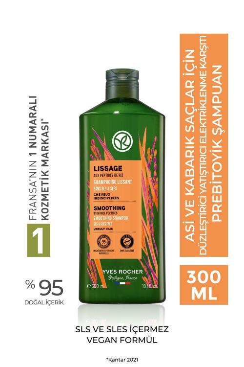 Asi Ve Kabarık Saçlar İçin Nazikçe Temizleyici,Arındırıcı Saç Tellerini Yumuşatıcı Şampuan 300 Ml