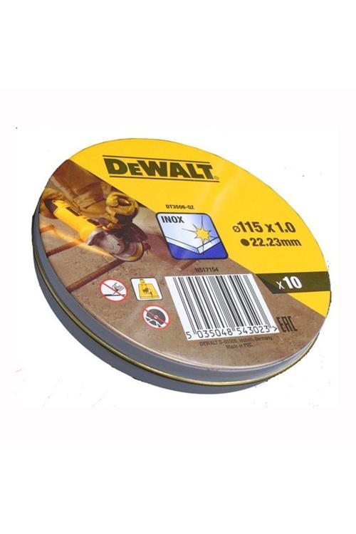 DT3506-QZ 115x1 mm Kesici 10 Parça (Teneke Kutulu)