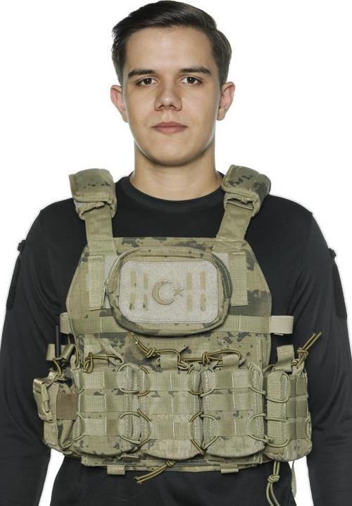 Kasırga Tactical Balistik Plaka Takılabilen Açık Cepli Hücum Yeleği