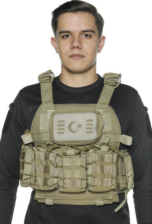 Kasırga Tactical Balistik Plaka Takılabilen Açık Cepli Hücum Yeleği