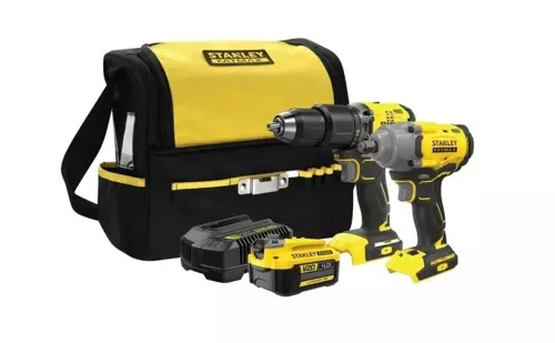 18V Şarjlı Kömürsüz Darbeli Matkap & Şarjlı Somun Sıkma 1x4Ah Akü