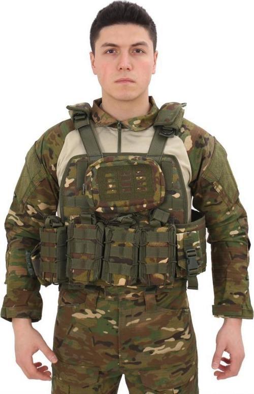 Kasırga Tactical Balistik Plaka Takılabilen Açık Cepli Hücum Yeleği