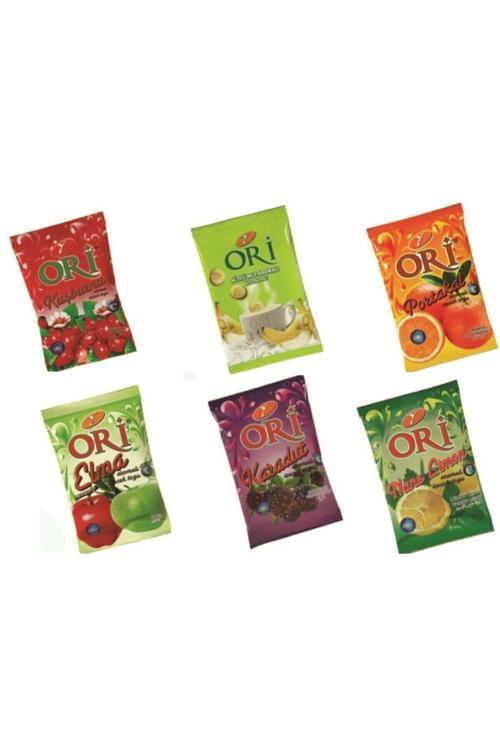 6 Çeşit Oralet Tozu / Karadut, Kuşburnu, Sütlü Muzlu, Portakal, Elma, Nane Limon 300 Gram