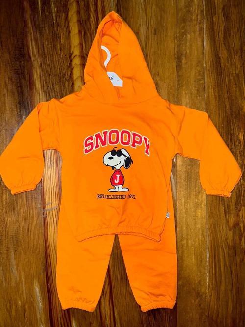 6-24 aylık snoopy takım turuncu