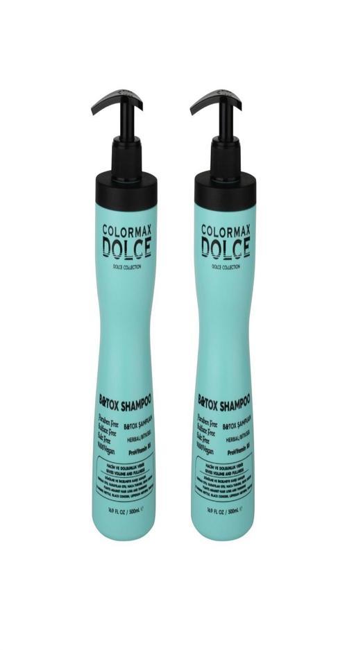 NEW Series B&Tox Kompleks ProVitamin B5 Vegan Şampuan 500 ML 2 Adet