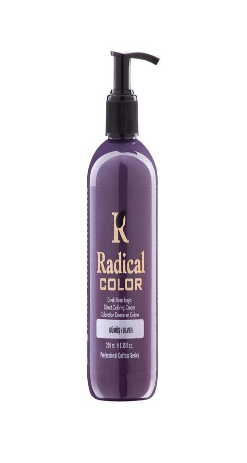 NEW 25/Silver Amonyaksız Su Bazlı Saç Boyası 250 ML 1 Adet Gümüş