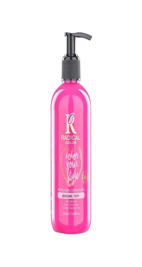 NEW 25/Taffy Amonyaksız Su Bazlı Saç Boyası 250 ML 1 Adet Şekerleme