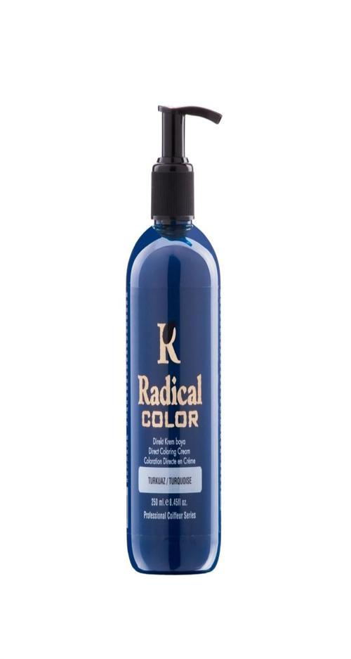 NEW 25/Turquoise Amonyaksız Su Bazlı Saç Boyası 250 ML 1 Adet Turkuaz
